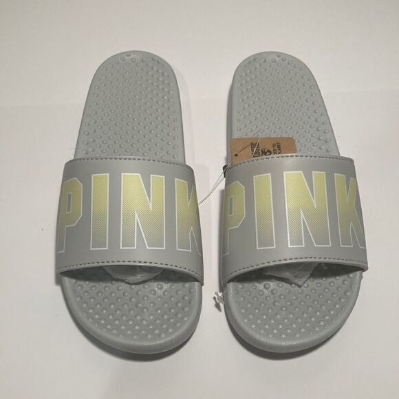Nwt Pink Victoria’s Secrets slides - Picture 1 of 2